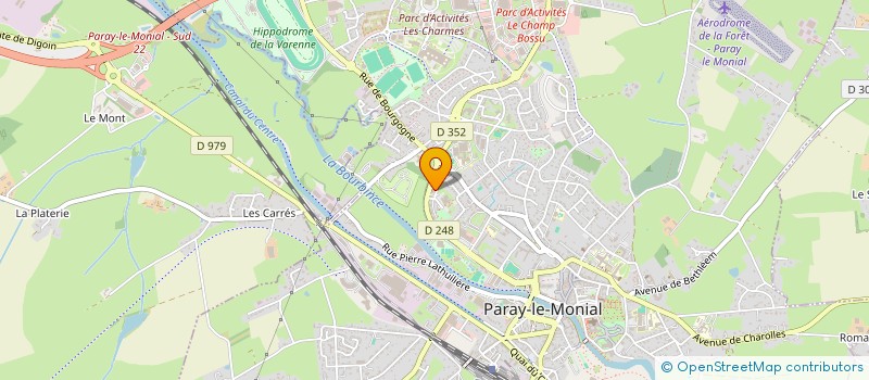 localisation de l'entreprise LA TAVERNE  PARAY-LE-MONIAL