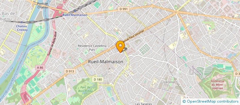 localisation de l'entreprise LA TAVERNE COLMAR à RUEIL-MALMAISON