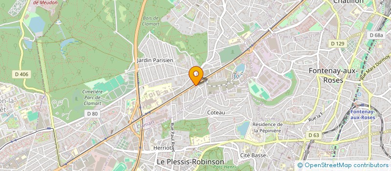 localisation de l'entreprise LA TAVERNE DE CLAMART à CLAMART