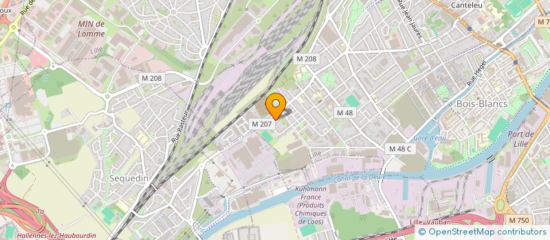 localisation de l'entreprise LA TAVERNE DES GOBELINS à LILLE