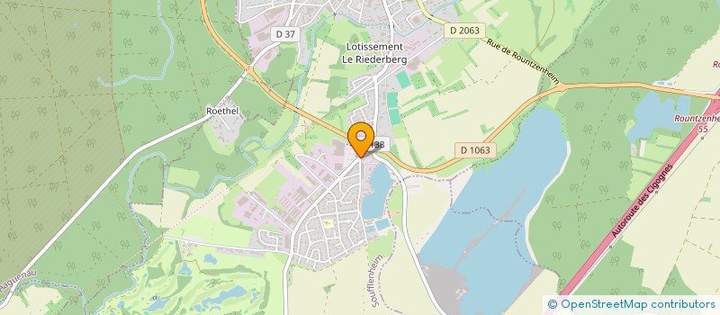 localisation de l'entreprise LA TAVERNE DES POTIERS  SOUFFLENHEIM