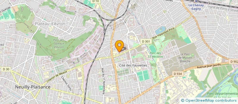 localisation de l'entreprise LA TAVERNE DES ROLISTES à NEUILLY-SUR-MARNE