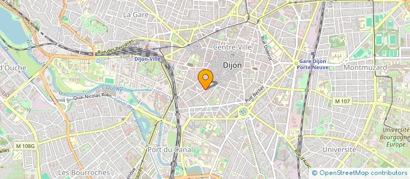 localisation de l'entreprise LA TAVERNE DU BOUGNAT  DIJON