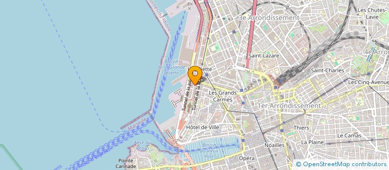 localisation de l'entreprise LA TAVERNE DU PORT DITE SARL TP. à MARSEILLE