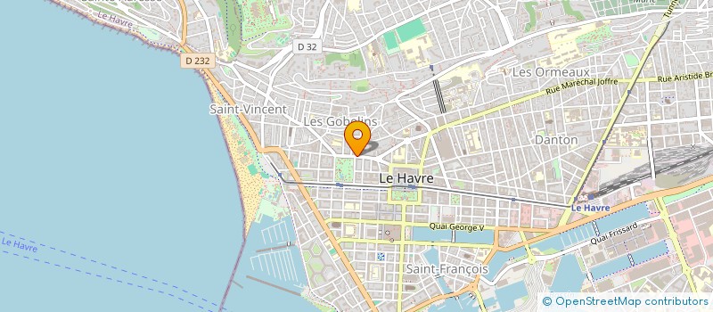 localisation de l'entreprise LA TAVERNE PAILLETTE à LE HAVRE