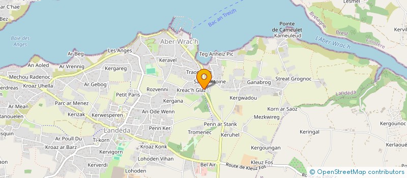 localisation de l'entreprise LA TAVERNE SAINT ANTOINE  LANDEDA