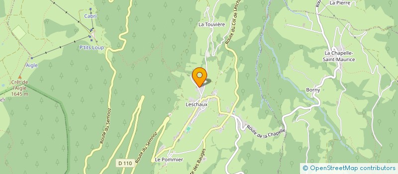 localisation de l'entreprise LA TAVERNE SAVOYARDE SARL  SEVRIER