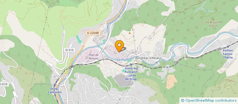 localisation de l'entreprise LA TAVERNERIE  DRAP