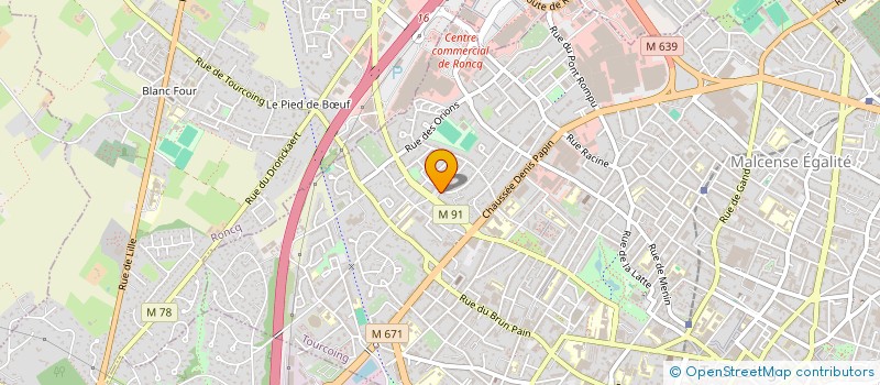 localisation de l'entreprise LA TAVOLA  TOURCOING