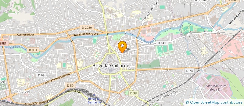 localisation de l'entreprise LA TAVOLA DI MAMMA à BRIVE-LA-GAILLARDE