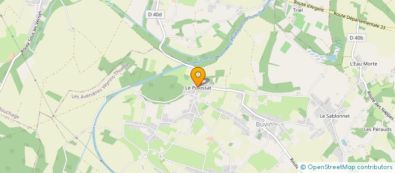 localisation de l'entreprise LA TCHOUNE  LES AVENIERES VEYRINS-THUELLIN