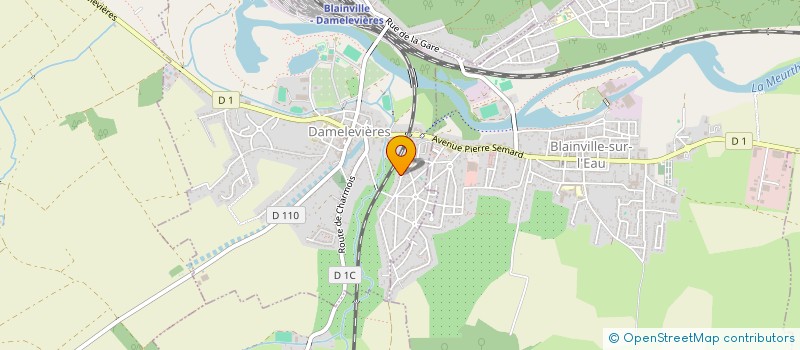 localisation de l'entreprise LA TEAM ARAGON  DAMELEVIERES