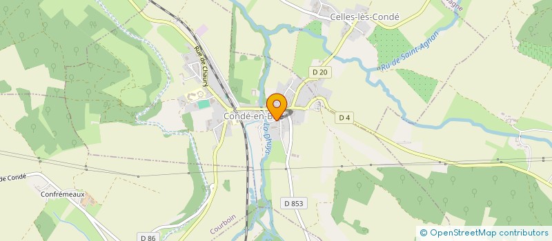 localisation de l'entreprise LA TEAM CONDEENNE  CONDE-EN-BRIE