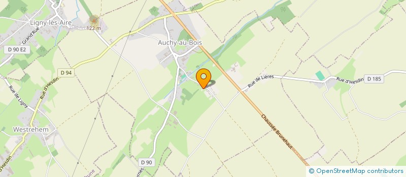 localisation de l'entreprise LA TEAM DU MOULIN  AUCHY-AU-BOIS