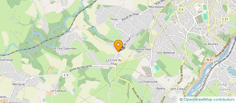 localisation de l'entreprise LA TEAM GIGONDAS à ISLE