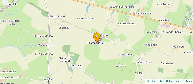 localisation de l'entreprise LA TEAM PFM (POTES-FAMILLY-MOTARDS) à SAINT-PIERRE-DES-LANDES