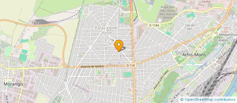 localisation de l'entreprise LA TEAM PROD à PARAY-VIEILLE-POSTE