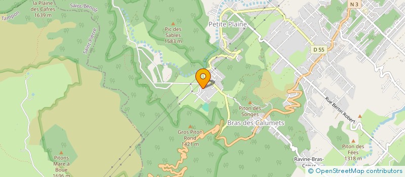 localisation de l'entreprise LA TEAM PROGRESSION MOTO  LA PLAINE-DES-PALMISTES