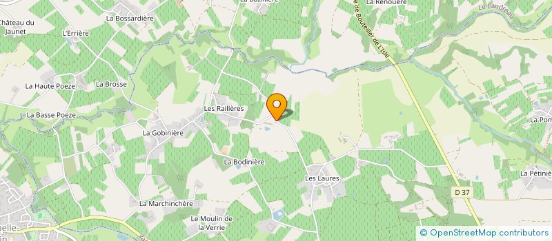 localisation de l'entreprise LA TEAM SANDRO à VALLET