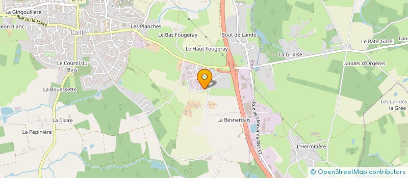 localisation de l'entreprise LA TEAM VAPE  LAILLE