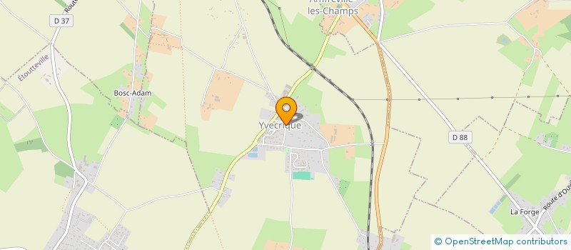 localisation de l'entreprise LA TEAM YVECRIQUAISE  YVECRIQUE