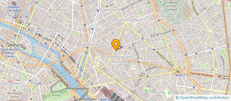 localisation de l'entreprise LA TECHNIQUE AU SERVICE DES HOMMES  PARIS