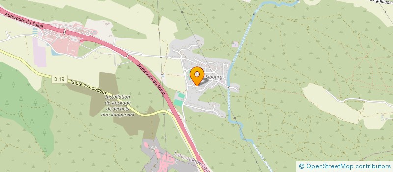 localisation de l'entreprise LA TECHNOLOGIE INTERACTIVE  LANCON-PROVENCE