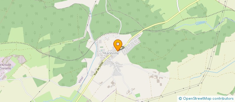 localisation de l'entreprise LA TEIGNOUSE  HAREVILLE