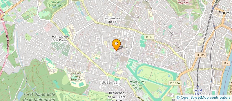localisation de l'entreprise LA TELE SOCIALE TVS à RUEIL-MALMAISON
