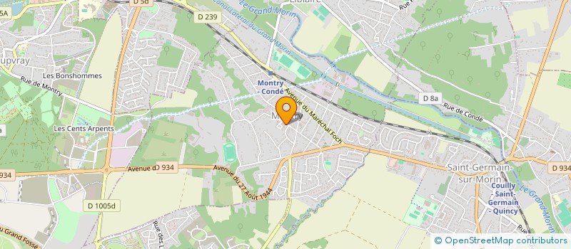 localisation de l'entreprise LA TELEPHONIE D'AQUITAINE à MONTRY