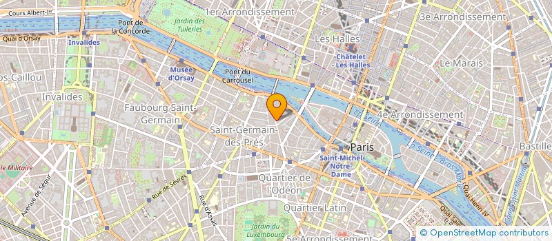 localisation de l'entreprise LA TEMPERANCE  PARIS