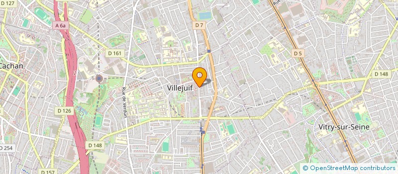 localisation de l'entreprise LA TEMPETE  VILLEJUIF