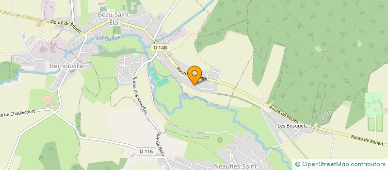 localisation de l'entreprise LA TEMPETE D'AIPAK  BEZU-SAINT-ELOI