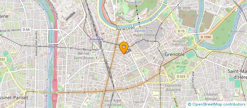 localisation de l'entreprise LA TENDRE SURPRISE à GRENOBLE