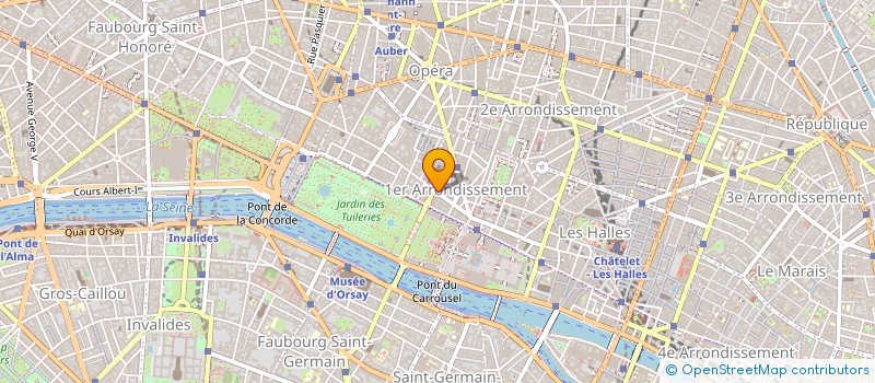 localisation de l'entreprise LA TENTATION DE PARIS  PARIS