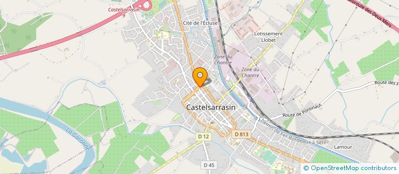 localisation de l'entreprise LA TENTE BERBERE à CASTELSARRASIN