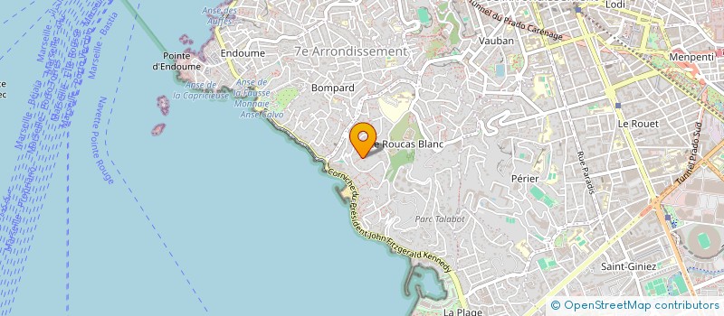 localisation de l'entreprise LA TEPPA à MARSEILLE
