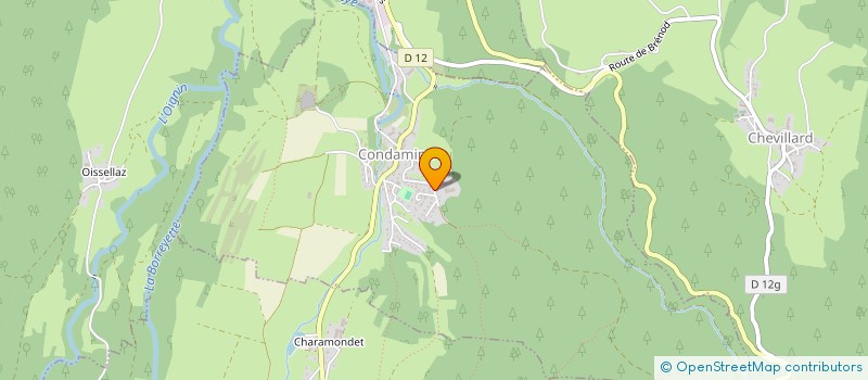 localisation de l'entreprise LA TEPPE  CONDAMINE