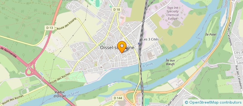 localisation de l'entreprise LA TERANGA EXOTIQUE à OISSEL