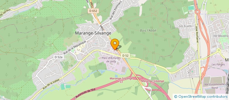 localisation de l'entreprise LA TERRA PIZZA  MARANGE-SILVANGE