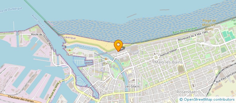 localisation de l'entreprise LA TERRASSE à DUNKERQUE