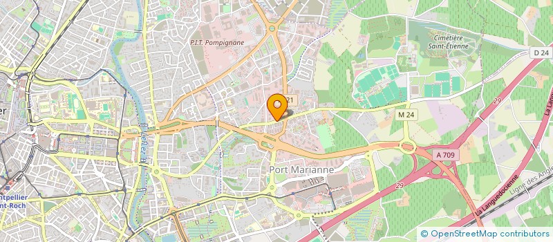 localisation de l'entreprise LA TERRASSE à MONTPELLIER