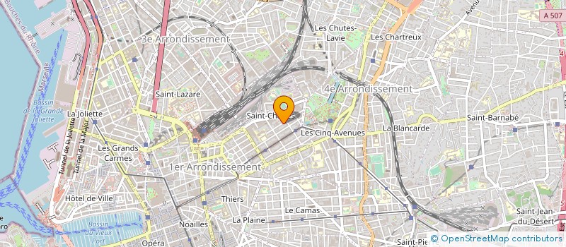 localisation de l'entreprise LA TERRASSE à MARSEILLE