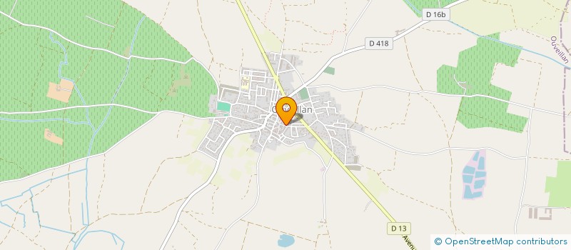 localisation de l'entreprise LA TERRASSE  OUVEILLAN