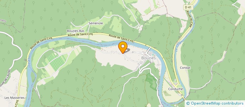 localisation de l'entreprise LA TERRASSE DU LOT  TOUR-DE-FAURE