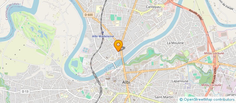 localisation de l'entreprise LA TERRASSE DU NAPOLI à ALBI