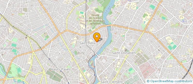 localisation de l'entreprise LA TERRE AU BOUT DES DOIGTS à NANTES