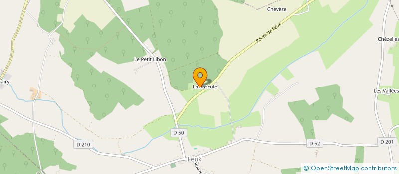 localisation de l'entreprise LA TERRE DE FEUX à FEUX