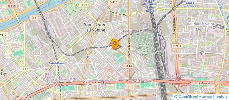 localisation de l'entreprise LA TERRE DE LA COTE  PARIS