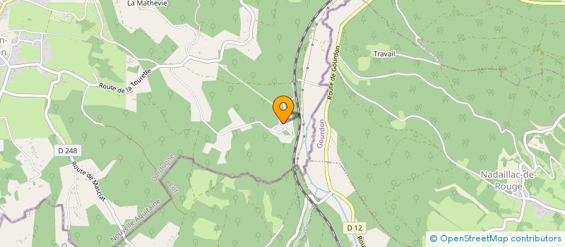 localisation de l'entreprise LA TERRE DE LOUIS  PRATS-DE-CARLUX